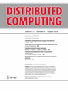 DISTRIBUTED COMPUTING雜志封面